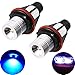 2Pcs Blue BMW Angel Eyes Halo Ring Marker Light Bulb CREE Led Headlight 5W 6000K 720Lm for BMW 1 5 6 7 Series X3 X5 (Fit E39 E53 E60 E63 E64 E65 E66 E83 E87)