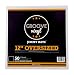 50 Vinyl Record Sleeves - 13.125" x 13.125" 5.5 Mil Crystal Clear Album Sleeves - Fits 12 Inch Single, Double, and Gatefold LPs - Protect Your Record Collection