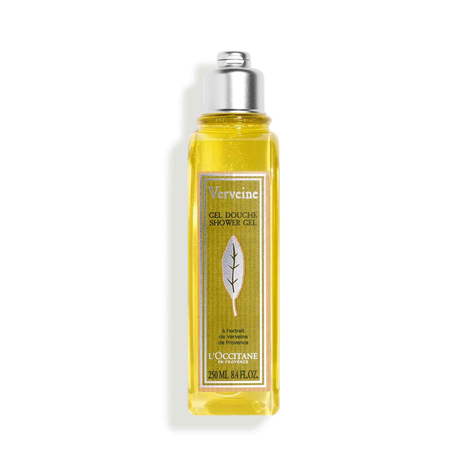 L'OCCITANE - Verbena (Verveine) Shower Gel - 250 ml - Zesty and refreshing fragrance - Made in France