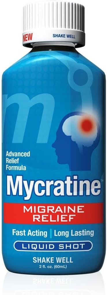 Mycratine Migraine Relief Advanced Formula, 2 Fluid Ounce: Health & Personal Care