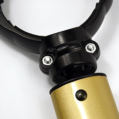 Locisne Barre de poignée de scooter équilibrée en alliage d'aluminium extensible, Guidon de soutien de scooter de levée intelligente, Support électrique de parapente de débutants pour 22cm Scooter