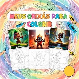 Livro Meus Orixás para Colorir: Mundo Colorido dos Orixás