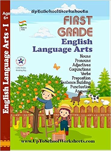 grade 1 english grammar worksheets uptoschoolworksheets amazon in books