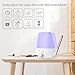 SIMPLETASTE 3L(0.79 Gal) Ultrasonic Cool Mist Humidifier Diffuser with 7 Colors LED Night Lights Whisper-Quiet
