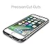 iPhone 7 Case, CaseCrown Clarity Metallic PC & TPU Case (Space Gray) - Scratch Resistant