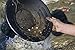 SE 14 Inch Gold Panning Pan - Three Riffles for Easier Mining and Prospecting (Single Black)