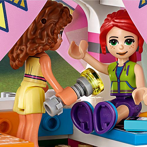 LEGO 41392 Friends Camping in Heartlake City Set mit Mini Puppen Olivia & Mia und Zelt, Spielzeug ab 6 Jahren für Mädchen und Jungen – Bild 5