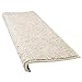 Caprice Bullnose Carpet Stair Tread with Adhesive Padding, by Tread Comfort (Single 27