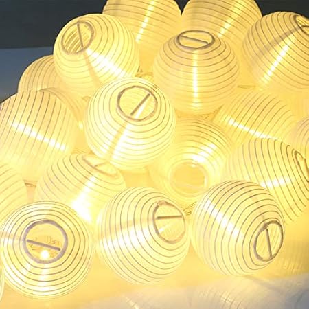 Amazon Com Kesoto 30 Led Lantern String Lights Decorative
