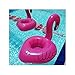 JARCOLD Thicken Inflatable Flamingo Drink Holders, Inflatable Flamingo Coasters (8 Pieces), Pink