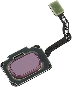 Fingerprint Recognition Home Button Menu Sensor Key Flex Cable Replacement Parts for Samsung Galaxy S9 G960 / S9 Plus G965 (Purple)