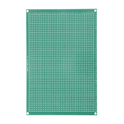 uxcell 10x15cm Single Sided Universal Printed Circuit Board for DIY Soldering 5pcs