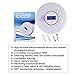 Combination Photoelectric Smoke/Carbon Monoxide Detector for Home, Battery Operated Travel Portable Fire CO Alarm with Sound Warning and Digital Display