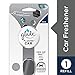 Glade PlugIns Car Air Freshener Starter Kit, 0.44 Fl Oz, 1 Warmer + 4 Refills
