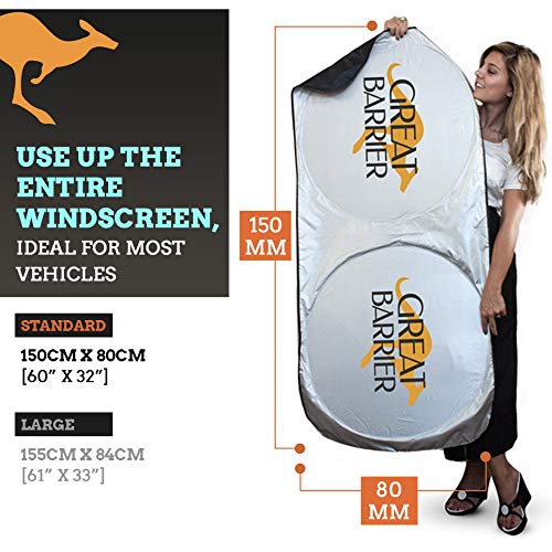 Windscreen Sun Shade Australian Car Windscreen Cover for Sun Protection Universal Standard