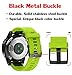 ANCOOL Compatible with Fenix 5S/6S/7S Bands 20mm Easy Fit Silicone Watch Bands Replacement for Fenix 8 43mm/5S Plus/6S Pro/D2 Delta S Smartwatches(Green)