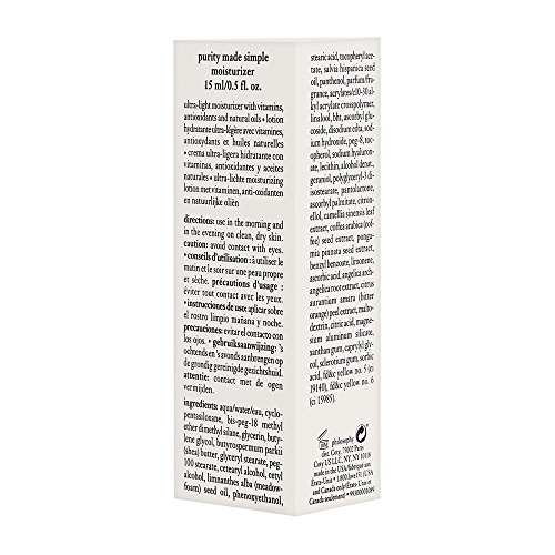 Philosophy Purity Made Simple Moisturizer 15ml/0.5oz - //medicalbooks.filipinodoctors.org