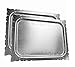 Set of 2 Disposable Heavy Duty Serving Platters Silver 16