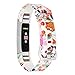 RedTaro Bands Compatible with Fitbit Alta and Fitbit Alta HR,Lotus,Standard Size for 5.5