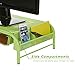 Mind Reader MESHMONSTA-GRN Metal Mesh Desk Drawer, Desktop Monitor Stand Organizer, Greenthumb 1