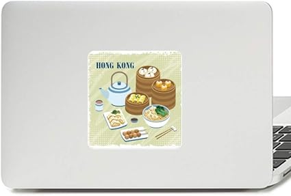 Amazon Co Jp 香港スタイル チャイナ Dim Sum デカール ビニール スキン ノートパソコン ステッカー Pc デコレーション ホーム キッチン