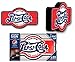 Drink Pepsi Cola - Reproduction Vintage Advertising Marquee Sign - Battery Powered LED Neon Style Light - 17 x 10 x 3 Inches