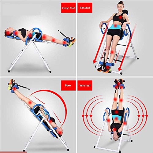 MUYIER-Inversion-Table-with-Heat-and-Massage--Max-User-Weight-120-Kg--Improves-Back-Pain-and-Posture-for-Fitness-exerciseAdjust-Your-Body
