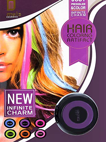 Temporary 6 Colors Hair Chalk Set Kids Hair Dye Color without Glove Hair Chalk Salon for Girls, Kids - Hair Color Toy for Halloween, Cosplay, Crazy Hair Day Washable