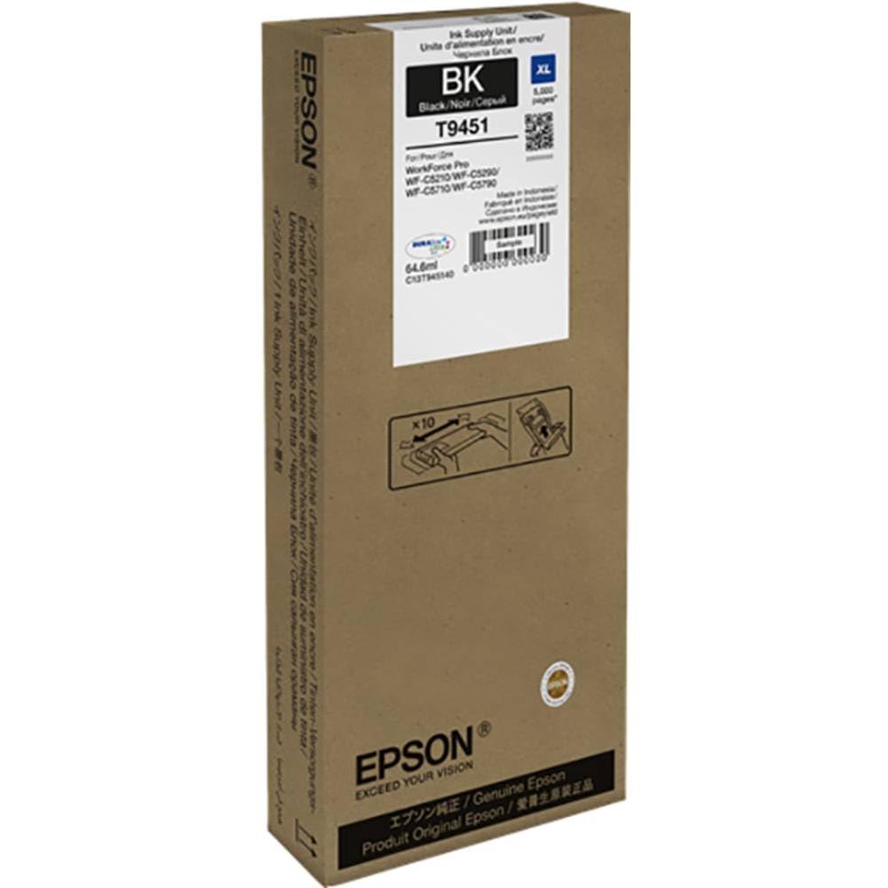 Epson WF-C5xxx Series Ink Cartridge XL Black C13T945140