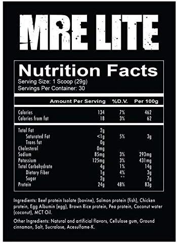 Redcon1 Mre Lite 870G Blueberry Cobbler - Image 3