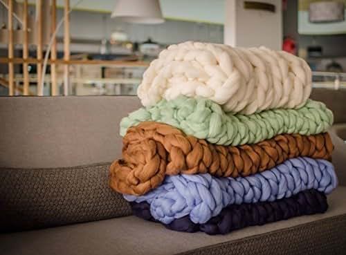 Amazon.com: King size giant blanket - Giant knitting ...