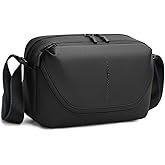 peacechaos Small Camera Sling Bag for Mirrorless & Compact DSLR – Lightweight Waterproof Crossbody Camera Bag with Tripod Holder, Adjustable Strap, and Removable Dividers