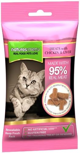 natures menu treats cat