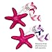 WowieStar - USA FDA Compliant Medical Grade Silicone Baby Teether, Teething toy, Pink - Super Nova, Reduce Tooth Ache, Massage Sore Gum, Perfect Baby Gift, Baby Shower Gift, Made in USA, fun bath toy