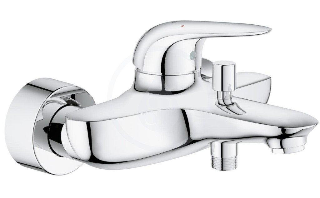 GROHE 23726003 Eurostyle Wall-Mounted Bath and Shower Mixer Tap