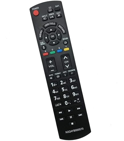 ALLIMITY RC48125 Télécommande Remplacer pour Panasonic Viera TV TX