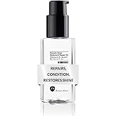 Number 4 Hair Oil, Fluoro5 Elixir Restore &amp; Repair, Anti Frizz Serum for Damaged Hair, 2.0 oz &ndash; N4 Hair Care