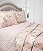 Pegasus Home Fashions Vintage Collection Rosemary Reversible Quilt/Sham Set, Full/Queen