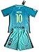 Barcelona 2016-2017 Messi #10 Youths 3rd Soccer Jersey & Shorts Set