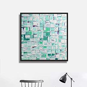 Framed Canvas Wall Art for Living Room, Bedroom Texture Canvas Prints for Home Decoration Ready to Hang - 16x16 inches