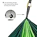 HeyMate Camping Hammock 210T Portable Lightweight Parachute Nylon Hammocks with Tree Straps&Carabiners For Backpacking, Camping, Hiking, Travel, Beach, Yard (Green, 108''x55'')