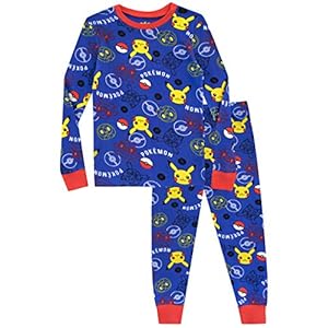 Pokemon Jongens Pyjama’s Aansluitende Pasvorm