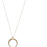 Crescent Necklace, Moon Necklace, Moon Pendant, Celestial Jewelry, Handmade Jewelry, Mystical Necklace, 925 Silver Jewelry, Lunar Necklace