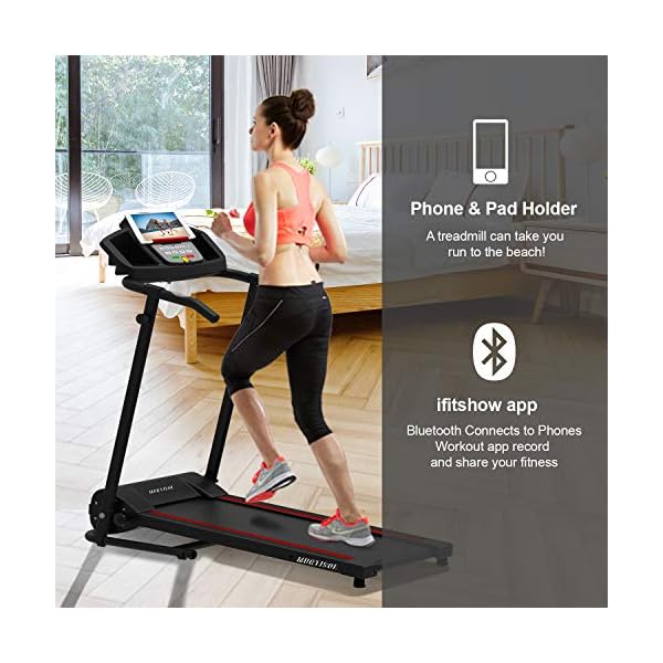 murtisol bluetooth folding treadmill