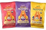 LesserEvil Organic Paleo Puffs Variety Sampler, 1oz Bags (18 Count)