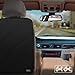 Kick Mats Car Seat Protector - X-Large Size Double Backseat Covers for Car, Truck, SUV or Van - Maximum Coverage and Protection from Scuffmarks