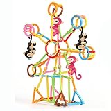 Mini DIY Playground For Interactive Baby Monkey, GBell Toys Kids Gift (DIY Playground/40pc)