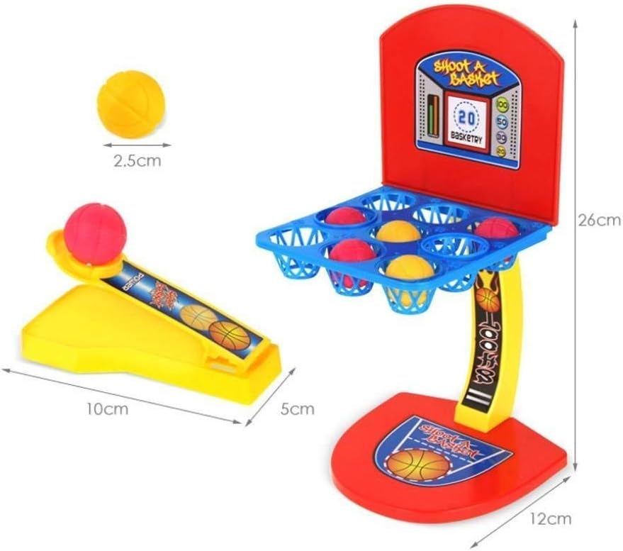 JEJA Juego de Baloncesto de Mesa Juego de Disparos con los Dedos ...