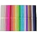QingHan baby girl 5/8 Inch Interchangeable Stretch Elastic FOE Headbands Pack Of 20