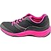 Vionic Women's Action Kona Lace-up Walking Fitness Shoes - Ladies Sneakers with Concealed Orthotic Arch Support Black 8.5 Medium US